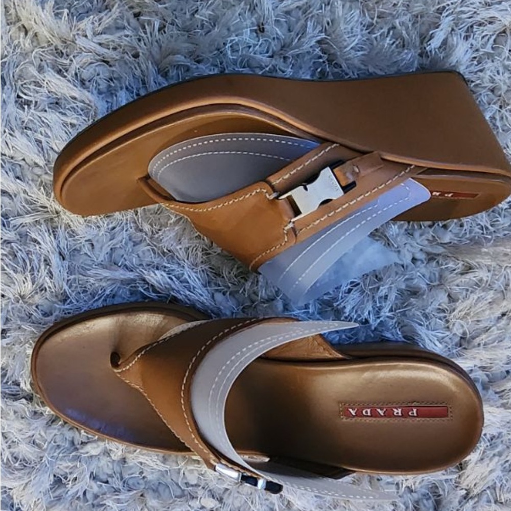 Prada high sandals